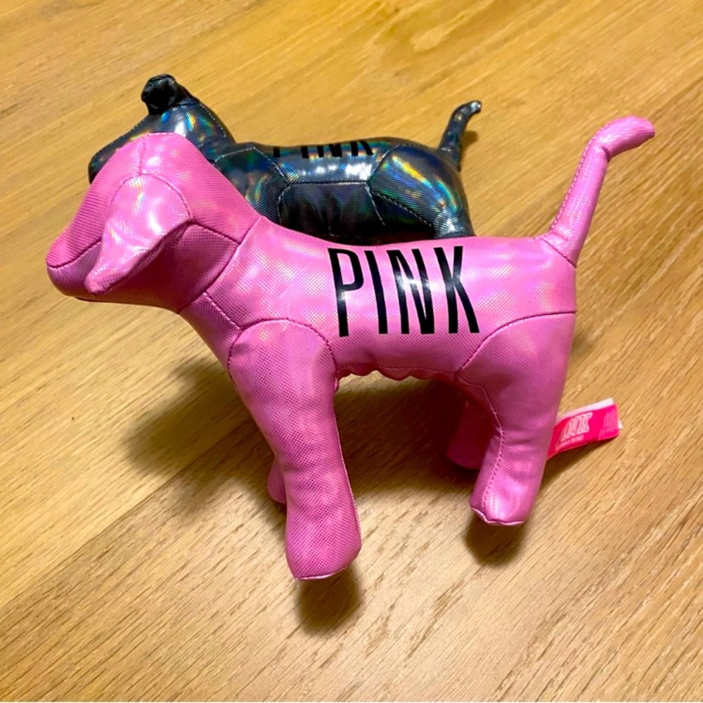 Pink Victoria Secret Mascot Puppies